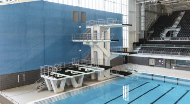 Modern leisure venue designed for sustainability and performance