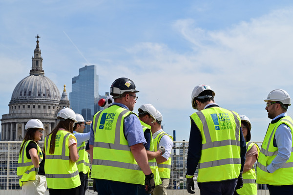 Grade A office refurbishment at 100 New Bridge Street London by SES Engineering