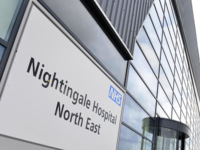 HS Nightingale Hospital North East emergency facility