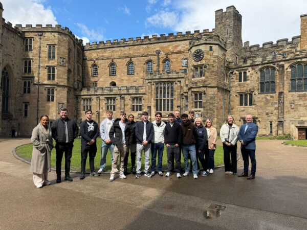 Image of Durham castle and SES apprentices